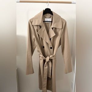 Everlane Trench Coat in Khaki/Beige
